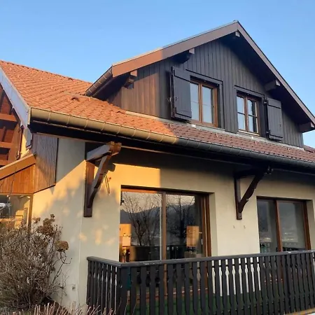 Gite Confortable A Avec Vue Sur Lac, 3 Chambres, Balcon, Garage Et Parking Privatif - Fr-1-589-423 Апартаменты *